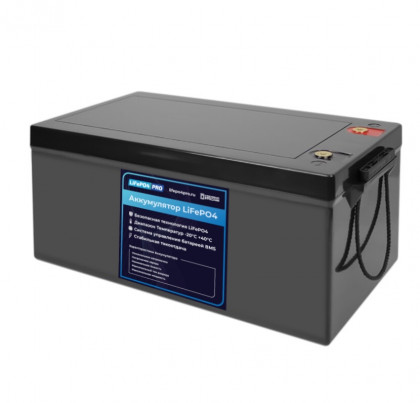 Тяговый аккумулятор LiFePO4 24V 230Ah 