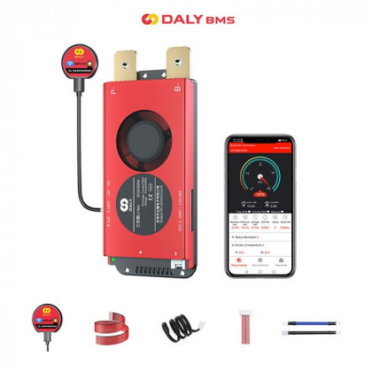  Плата BMS Daly Smart 4S 12V 200A Bluetooth для LiFePO4