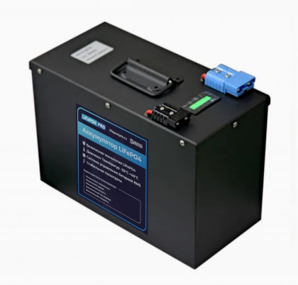 Аккумуляторная батарея LiFePO4 48V 105Ah (16S) 5.4 кВт·ч для дома, солнечных панелей, электромоторов и вездеходов